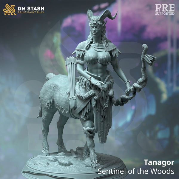 Tanagor - Sentinel of the Woods - The Printable Dragon