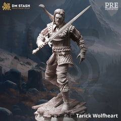 Tarick Wolfheart 3D-printed model