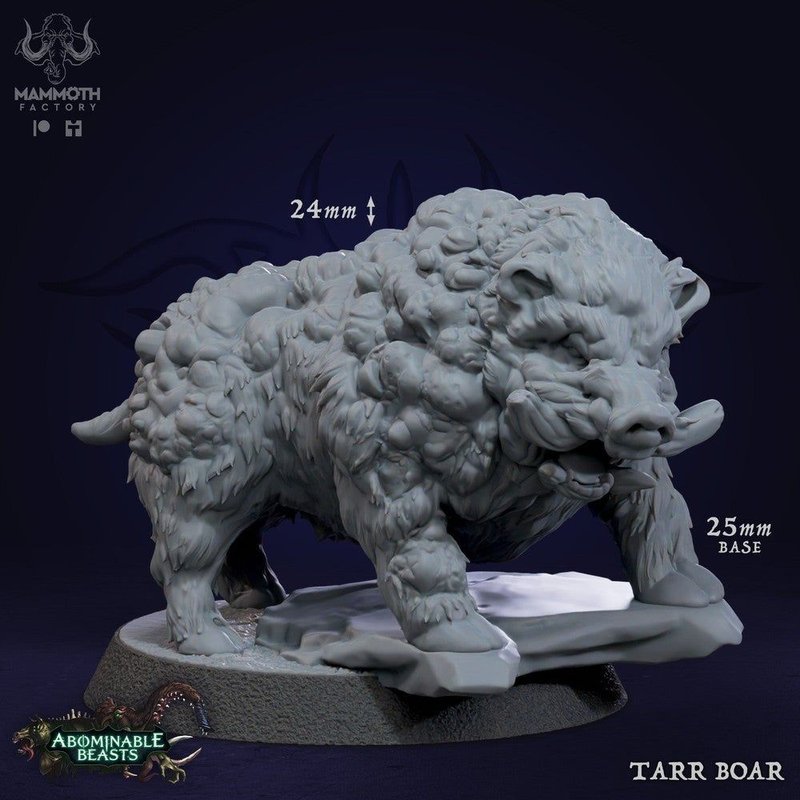 Tarr Animals 3D-printed model