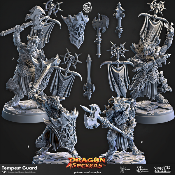 Tempest Guard 3D-printed model