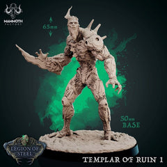 Templar Of Ruin 3D-printed model