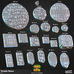 Temple Bases - The Printable Dragon