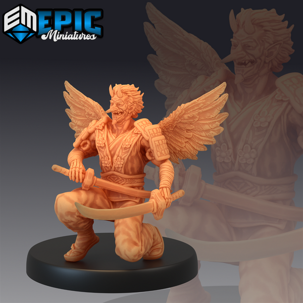 Tengu 3D-printed model
