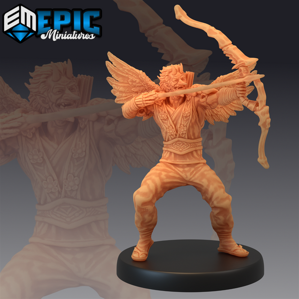 Tengu 3D-printed model