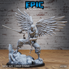 Tengu Bird Folk Lord 3D-printed model