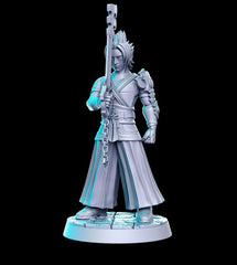 Terra 3D-printed model
