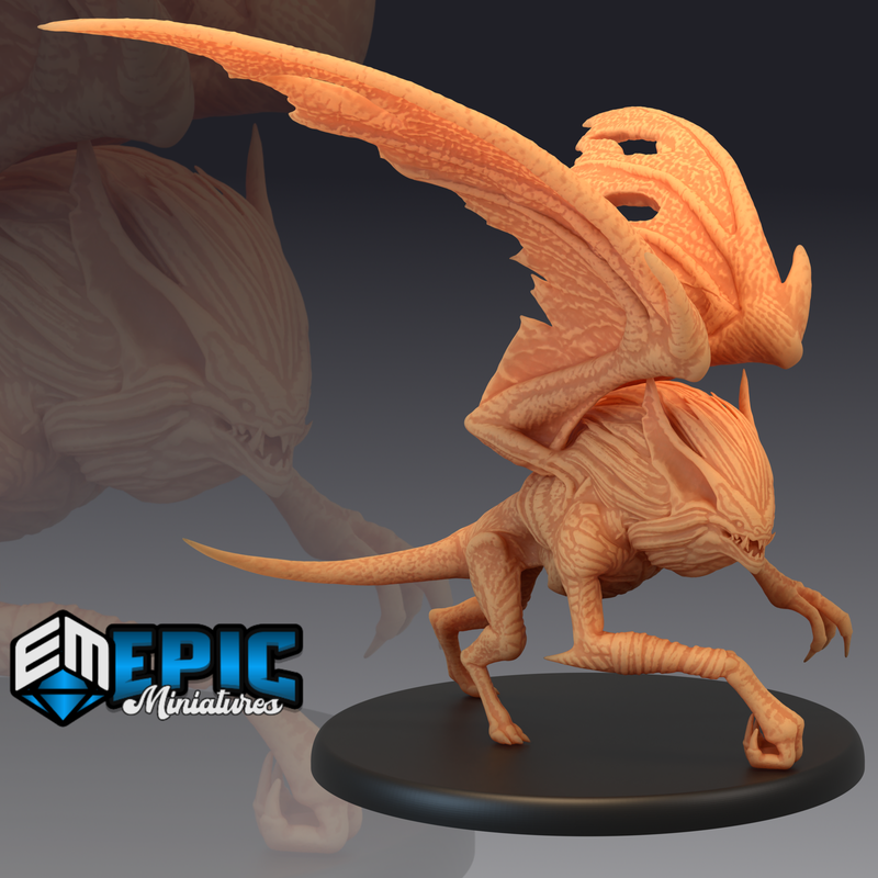 Terror Bat 3D-printed model