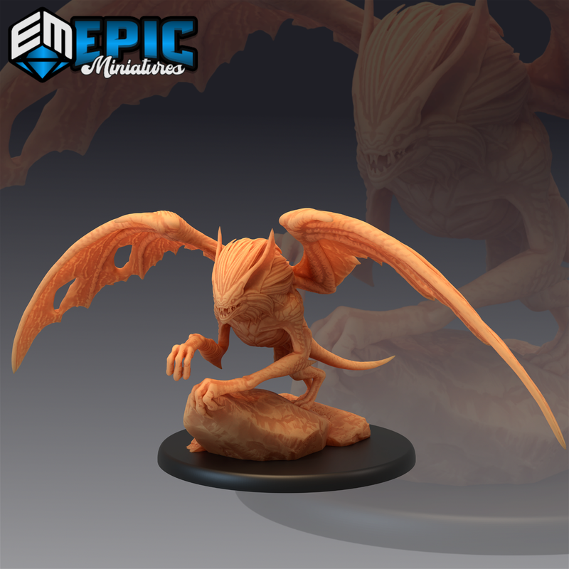 Terror Bat 3D-printed model