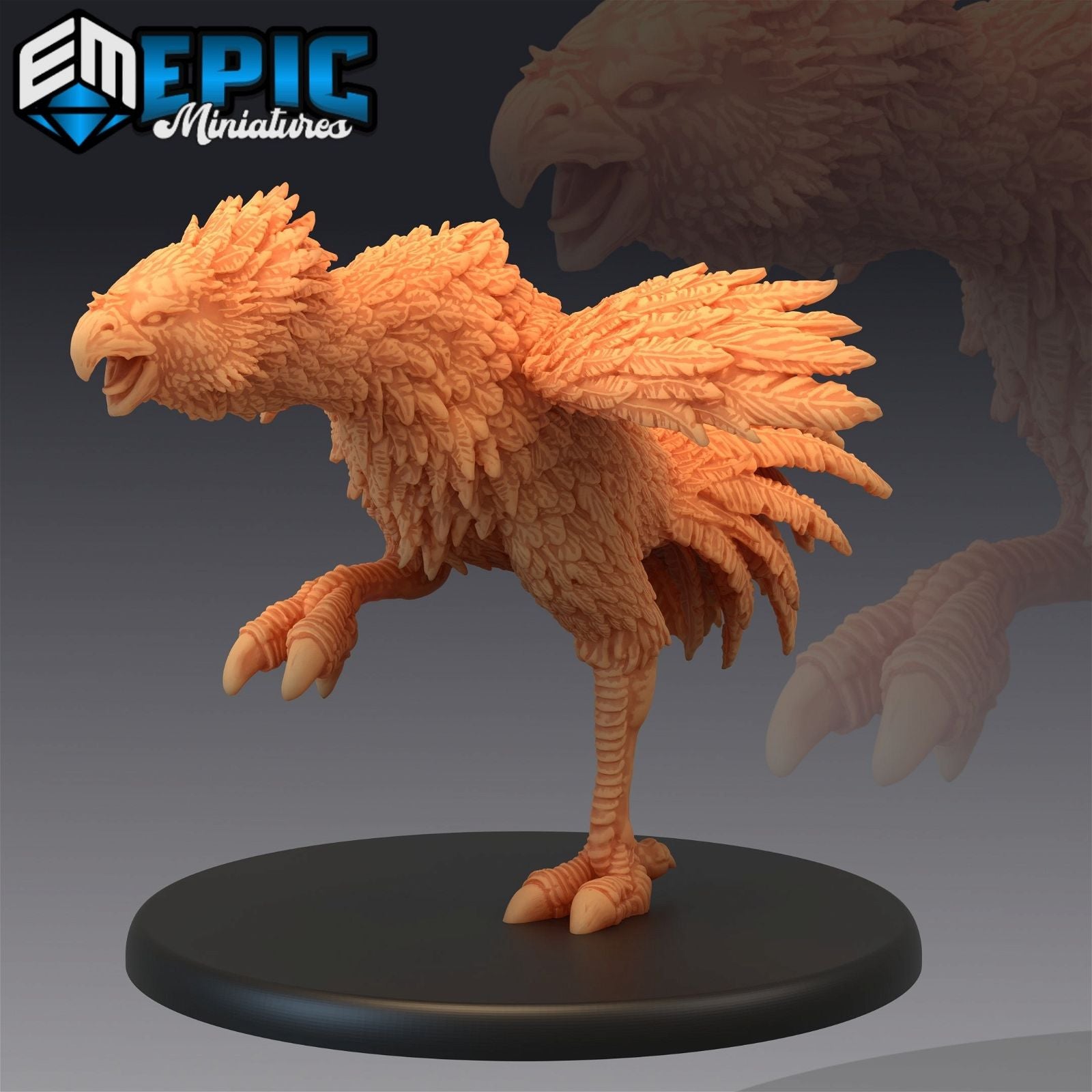 Terror Bird - The Printable Dragon