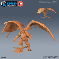 Terror Dragon 3D-printed model