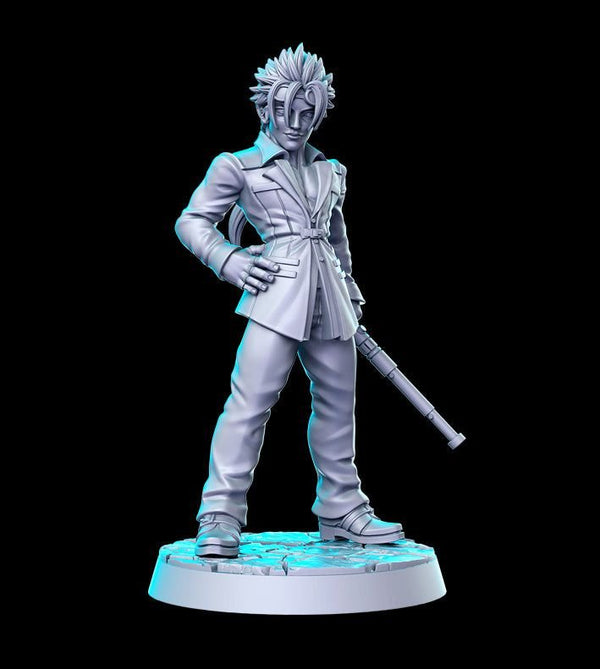 Terry Extendable Baton 3D-printed model