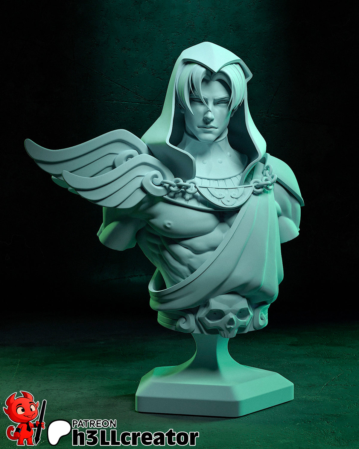 Thanatos Bust