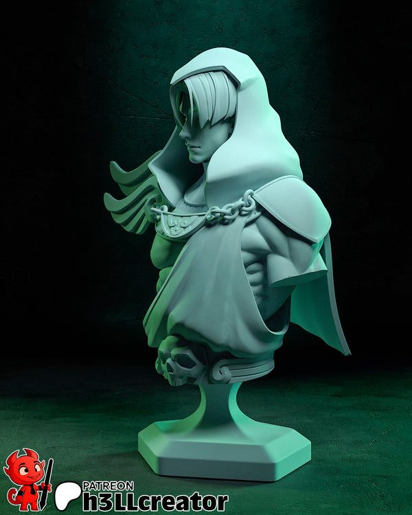 Thanatos Bust 3D-printed model