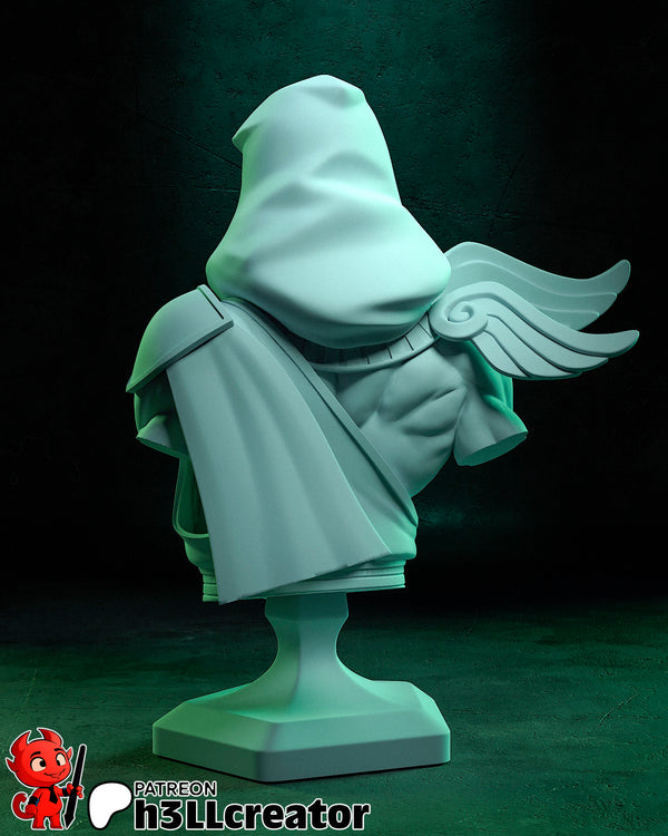 Thanatos Bust 3D-printed model