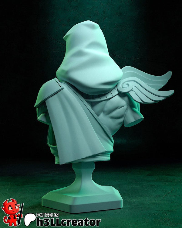Thanatos Bust 3D-printed model