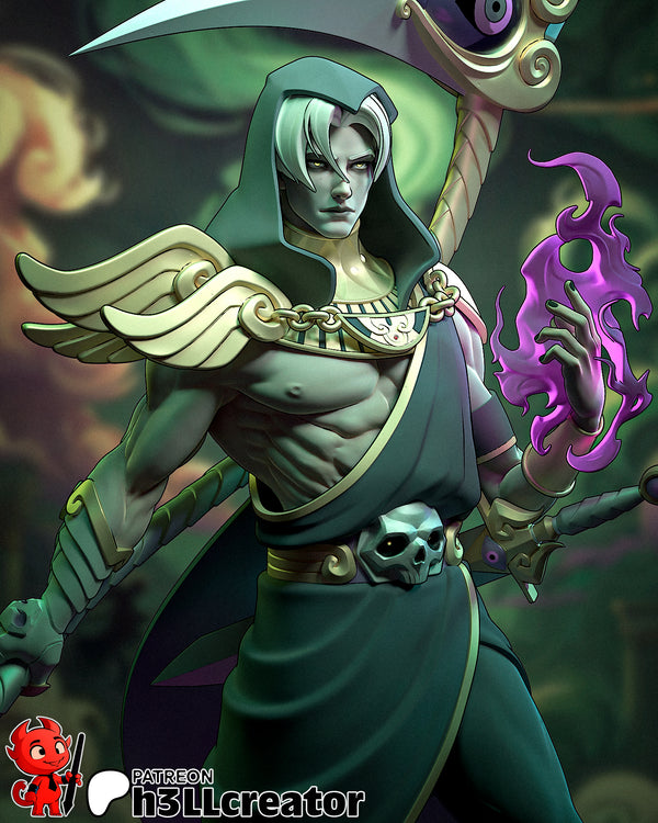 Thanatos 3D-printed model