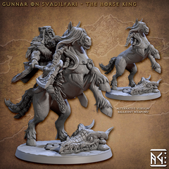 Thane Gunnar The Horse King 3D-printed model