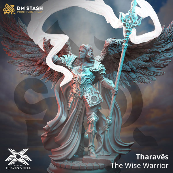 Tharavës - The Wise Warrior - The Printable Dragon