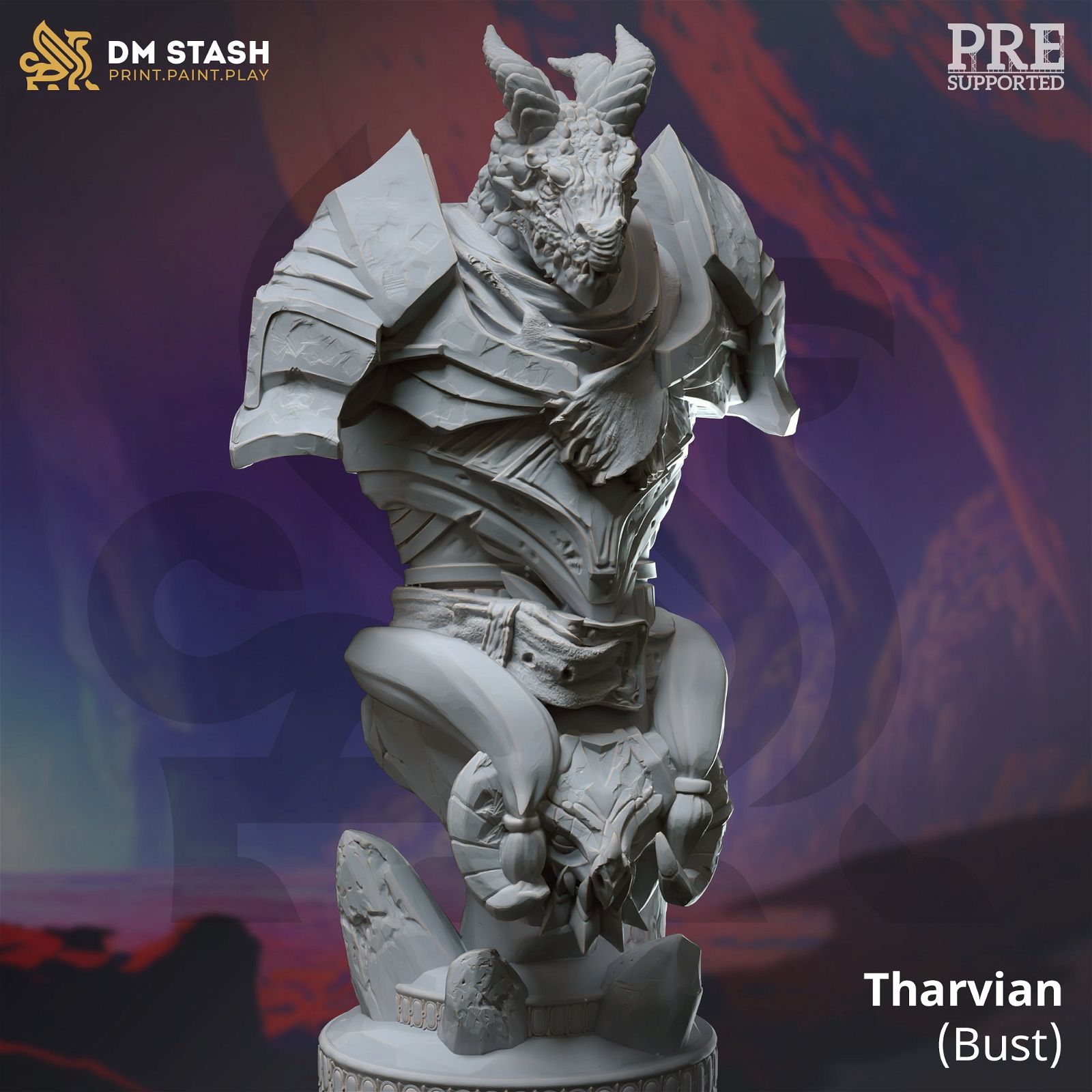 Tharvian - The Printable Dragon