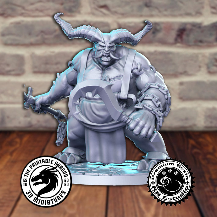 The Butcher 3D-printed model