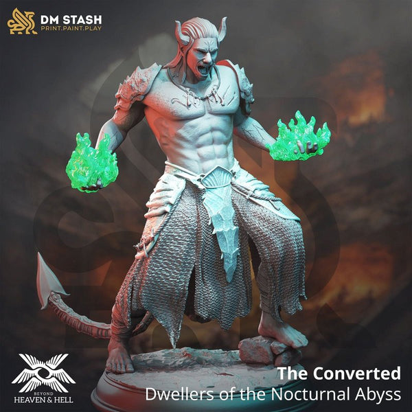 The Converted - Dwellers of the Nocturnal Abyss 3D-printed model