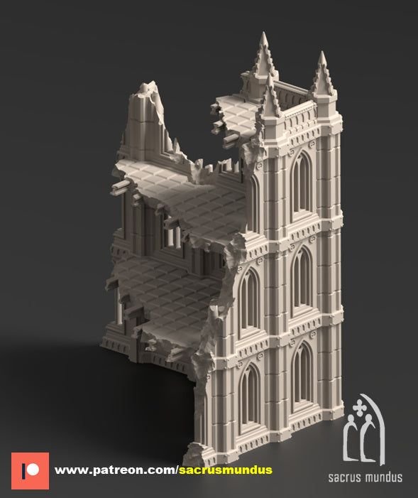 The Desolation of Emerita Ruins 3D-printed model