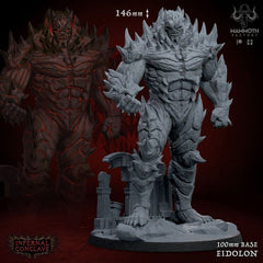 The Eidolon 3D-printed model