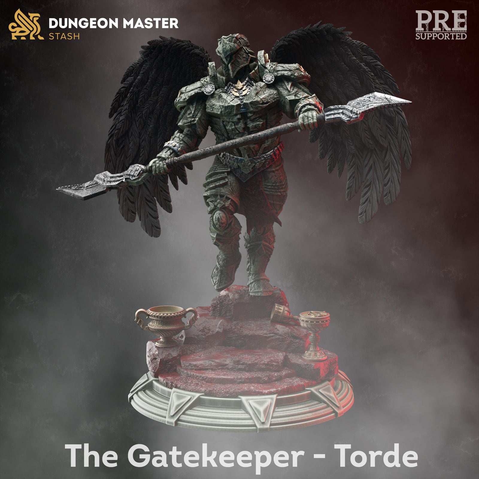 The Gatekeeper Torde - The Printable Dragon