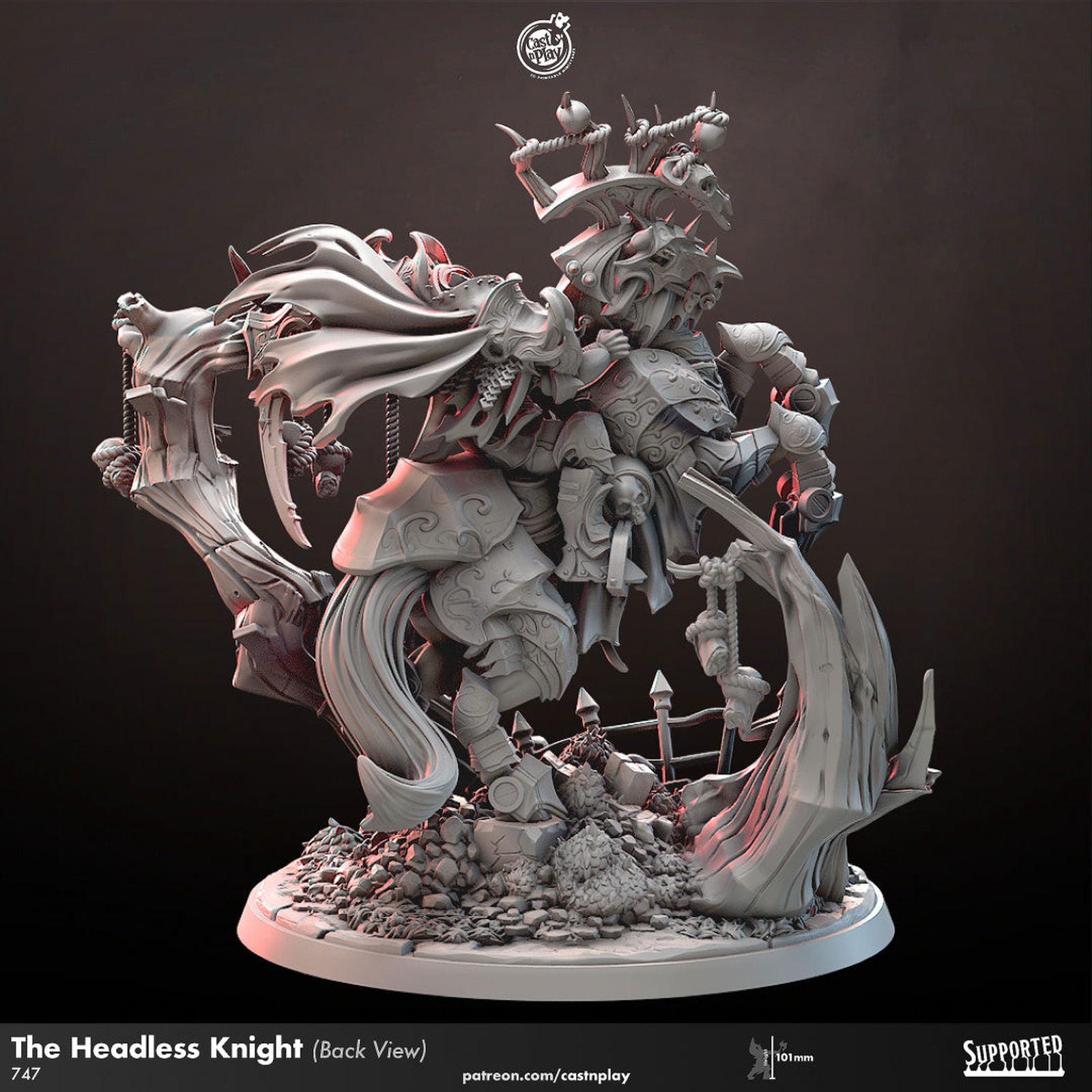 The Headless Knight - The Printable Dragon