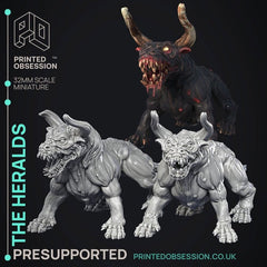 The Heralds 3D-printed model