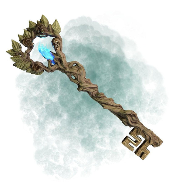 The Key 3D-printed model
