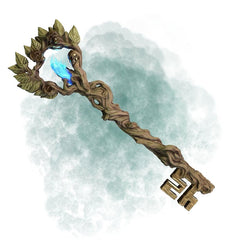 The Key 3D-printed model