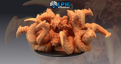 The Kraken 3D-printed model