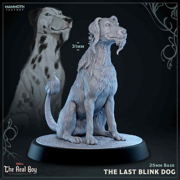 The Last Blink Dog 3D-printed model