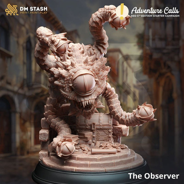 The Observer 3D-printed model