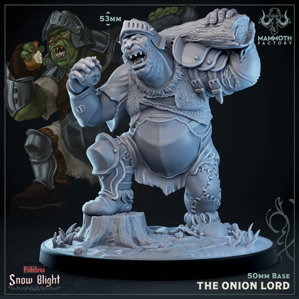The Onion Lord 3D-printed model