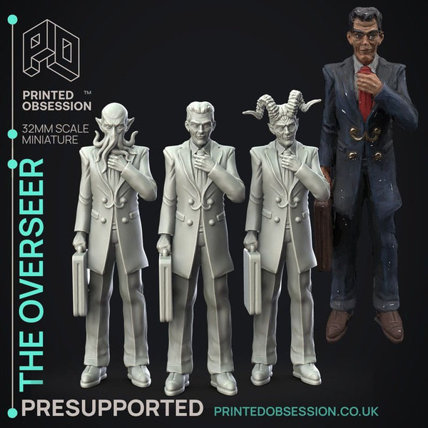 The Overseer 3D-printed model