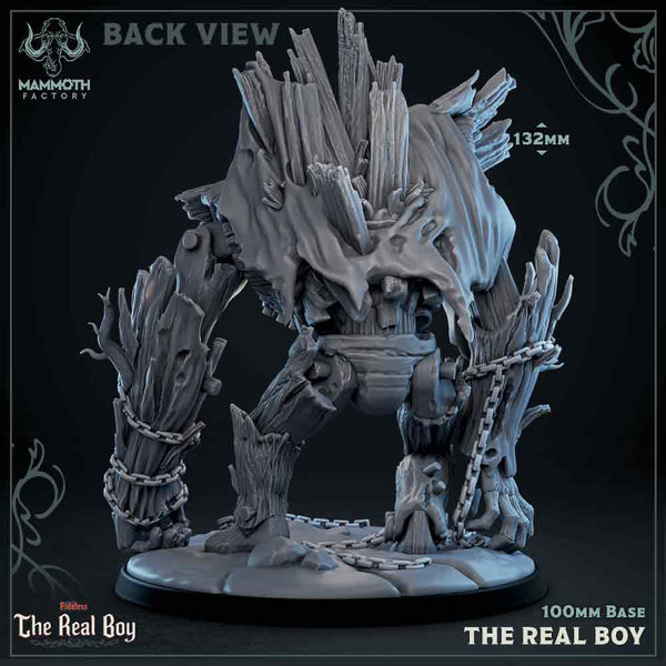 The Real Boy 3D-printed model