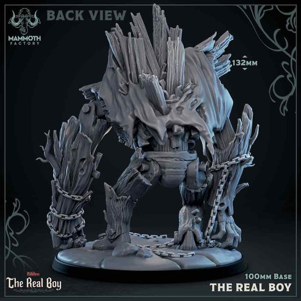 The Real Boy 3D-printed model
