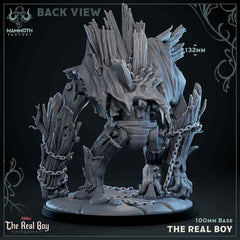 The Real Boy 3D-printed model