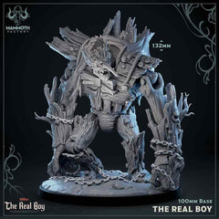 The Real Boy 3D-printed model