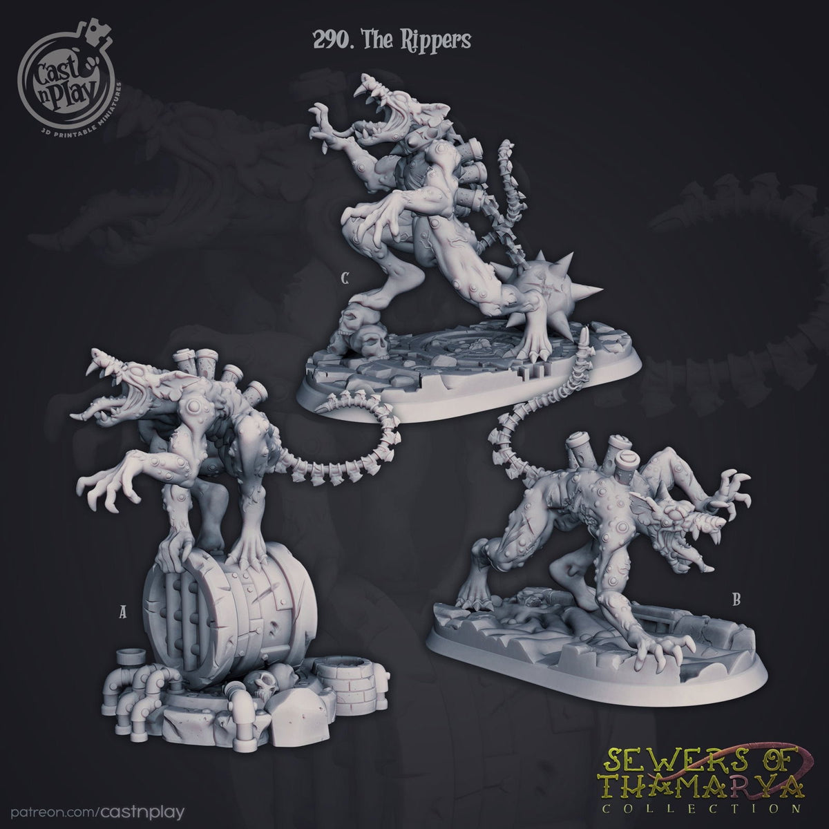 The Rippers - The Printable Dragon