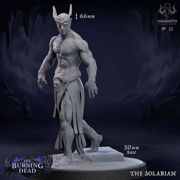 The Solarian 3D-printed model