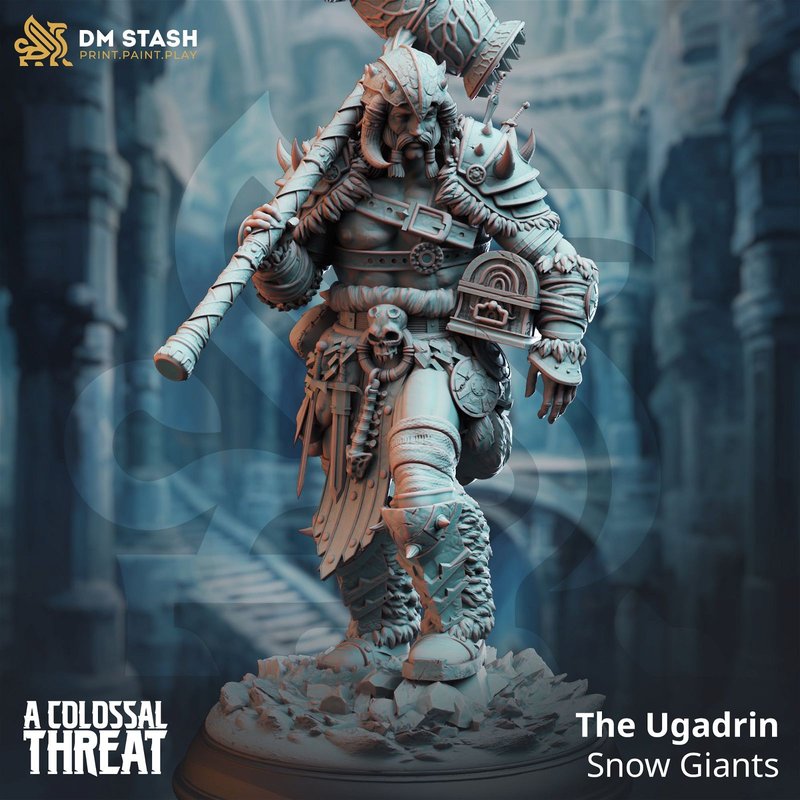 The Ugadrin - Snow Giants 3D-printed model
