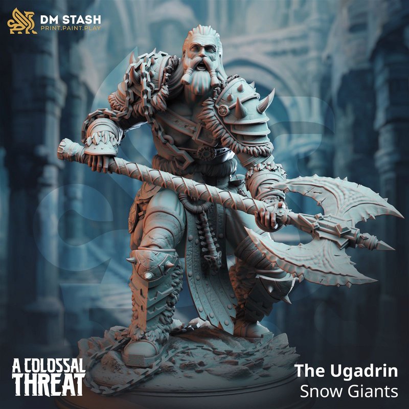 The Ugadrin - Snow Giants 3D-printed model