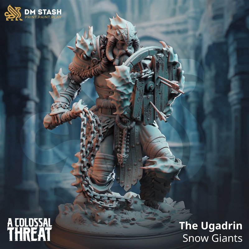 The Ugadrin - Snow Giants 3D-printed model