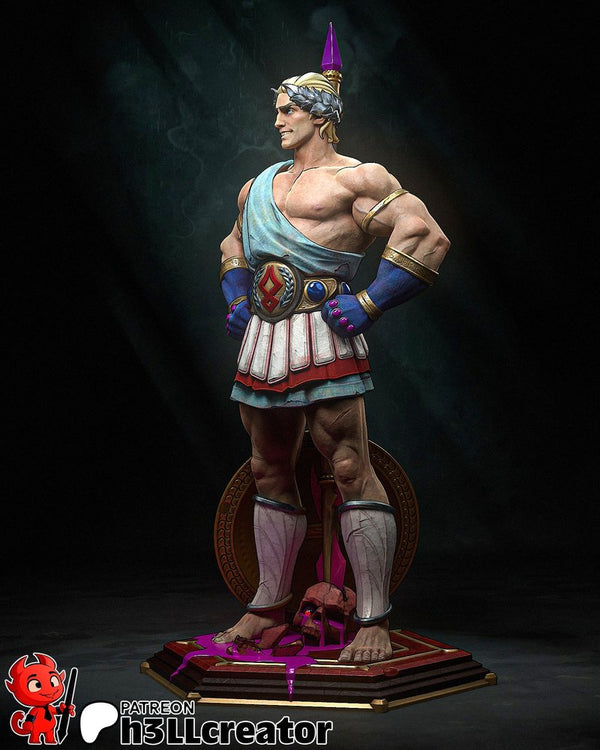 Theseus 3D-printed model
