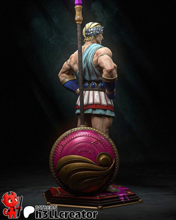 Theseus 3D-printed model