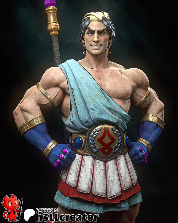 Theseus 3D-printed model