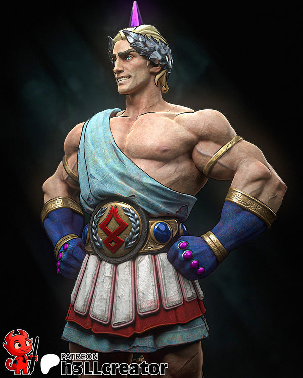 Theseus 3D-printed model